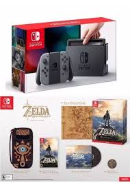 Nintendo Switch Bundle Gray Zelda Breath Of The Wild Special Edition Bundle Nintendo Special Edition Game Bundle Nintendo Nintendo Nintendo 3ds Xl Ebay
