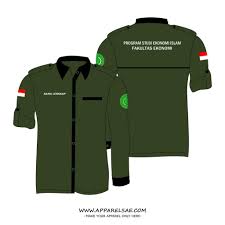 Contoh model gambar desain baju pdh mahasiswa. Baju Korsa Konveksi Jogja Apparelsae