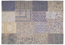 Turkish patchwork carpet 199 x 196facebook: Vintage Orient Teppich Blau Patchwork