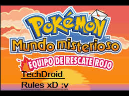 Equipo de rescate dx, una revisión de los juegos originales para nintendo ds y game boy advance. Descargar Pokemon Mundo Misterioso Equipo De Rescate Rojo My Boy