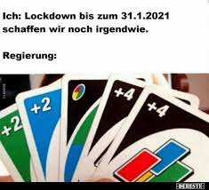 As new mutations of the novel coronavirus come to light, countries can do little but to impose shutdowns in order to avoid a repeat of what happened a year ago. Ich Lockdown Bis Zum 31 1 2021 Schaffen Wir Noch Lustige Bilder Spruche Witze Echt Lustig