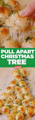 Pull Apart Christmas Tree Recipe Recipes Appetizer Recipes Dinner