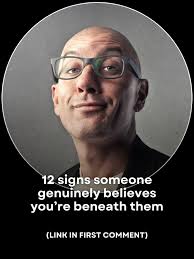 Some people seem to think they are better than you