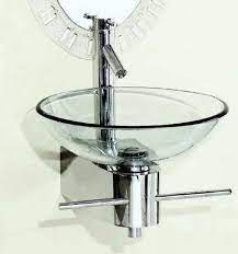 Be it retro, classical, or modern, there's a glass basin suited for it. Glass Bowl Sink Glass Basin Glass Glass Bathroom Sink
