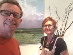 Kate Carruthers, landscape painter.