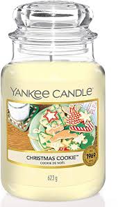 Amazon Com Yankee Candle Christmas Cookie Large Jar Candle Kitchen Dining