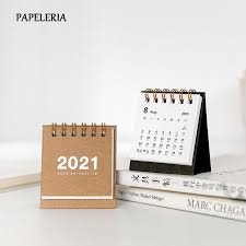 A crisp calendar with a beautiful backdrop! Buy Cute Mini Desk Calendar 2021 Office Little Small Table Calendar Memo Work Note Calendar Plan Schedule At Affordable Prices Free Shipping Real Reviews With Photos Joom