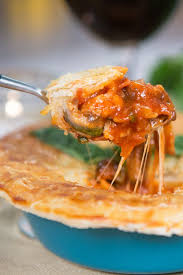 This Pizza Pot Pie Is Like Personal Size Deep Dish Recipe Pizza Pot Pie Pot Pie Food