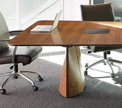 Round table with metal base: Host Contemporary Conference Room Tables Coalesse