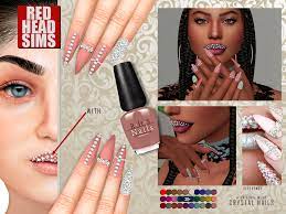 Pin By Staywild Moonchild On Sims 4 Cc Sims Sims 4 Nails Sims 4