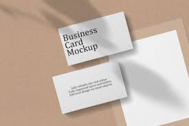 Standard size business cards : Business Cards And Paper Mockup Mockup World