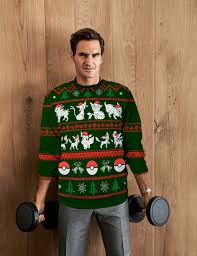 Roger federer and wife mirka have suffered a huge setback in their plan to build a £51million mansion on the short of lake zurich. Dinorfa On Twitter Rogerfederer Ugly Christmas Sweaters Photoshoot