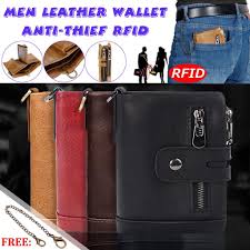 Cards in picture are not included. Rfid Anti Thief Men Leather Wallets Vintage Business Card Holder Coin Purse Credit Id Card Holder Buy From 19 On Joom E Commerce Platform