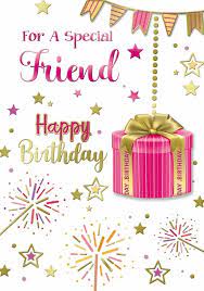 Check spelling or type a new query. Happy Birthday Special Friend Female Pack Of 12