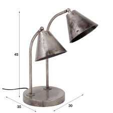 J'ai trouvé l'emballage très asticieux et très bien conçu, cela m'a impressionné car j'avais un peu peur de la maltraitance (qu'il n'y a pas eu) de certain transporteur et livreur. Lampe Industrielle 2 Abat Jour Metal Vieilli Tribeca Lampes A Poser Pier Import