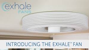 A Revolutionary Bladeless Ceiling Fan By Exhale Fans Ceiling Fan Alternative Bladeless Ceiling Fan Ceiling Fan