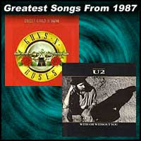 100 greatest songs from 1987