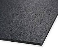 Rubber Gym Mat - 1/4" thick, 4 x 25'