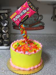 Cool Mike And Ike Anti Gravity Cake Anti Gravity Cake Gravity Cake Cool Birthday Cakes