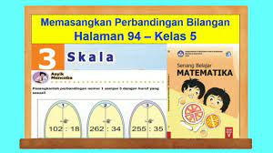 Asyik Mencoba Hal 95 Senang Belajar Matematika Kelas 5 Perbandingan Senilai Bab 3 Skala Youtube