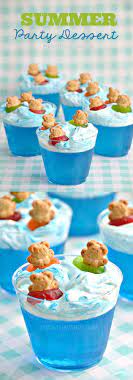 Serve up these sweet treats for your next party. Summer Dessert Pool Party Ideas Pool Party Food Pool Party Cakes Kid Desserts