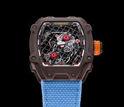 This timepiece is extremely flat and, unlike the vast majority of the brand's catalog, is round. Richard Mille Rm 27 04 Tourbillon Rafael Nadal Price Pictures And Specifications