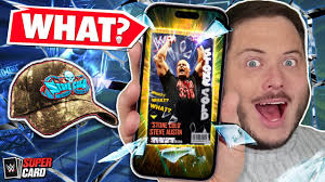 WHAT IS THIS?! CRAZY Stone Cold and WRESTLEMANIA Moments Pack Opening!