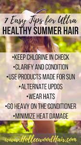 The Ultimate Guide To Summer Hair Care In 2021 Summer Hair Care Summer Hairstyles Natural Hair Care