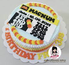 Magnum 4d Design Fresh Cream Cake Cake Cream Cake Fresh Cream