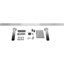 Why pay similar prices for wood or plastic chair rail when you can have. Goldberg Brothers Inc 1 3 8 In X 48 In X 10 1 4 In Steel Straight Strap Barn Door Hardware Set Moulding Stainless Steel Gb60053h4ss The Home Depot