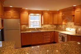 There are different design ideas for all, check farmhouse kitchen. 12 Pecan Stained Kitchen Cabinets Background Woodsinfo