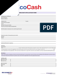 Elaborate view of affidavit form. Ecocash Merchant Application Form Arbitration Indemnity
