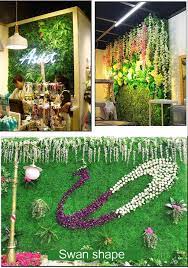 Artificial Fake Green Plants Grass Backdrop Flowers Wall Etsy Grass Backdrops Green Grass Background Green Plants