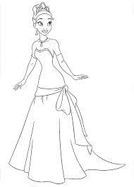 princesa tiana pagine da colorare disney principesse la principessa e il ranocchio comment coudre des coloriages de base