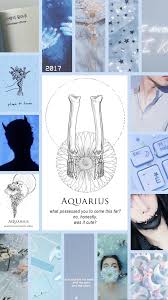 Aquarius Aesthetic Wallpaper Aquarius Aesthetic February Wallpaper Zodiac Signs