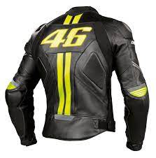 Dainese Vr46 Leather Jacket Back Biking Outfit Motorcycle Racing Jacket Bike Jacket