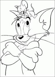 Tom is chasing jerry coloring page cartoon coloring pages. Tom And Jerry Free Printable Coloring Pages For Kids