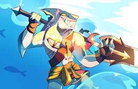 New Legend Mako On Brawlhalla Art By Sh4 Dead On Twitter Zelda Characters Anime Art