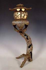 389 Cast Iron Japanese Tree Form Lantern Apr 19 2009 Burchard Galleries Inc In Fl Japanese Garden Lanterns Japanese Stone Lanterns Japanese Tree