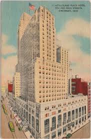 Postcard 1946 12 29 Carew Tower Postcard Downtown Cincinnati