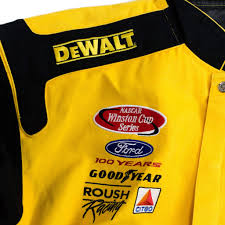 Ironically, it was his replacement erik jones that triggered the when he came to pit road for repairs, too many crewmen came over the wall to service the no. Vintage Matt Kenseth 17 Nascar Roush Racing Dewalt Race Jacket