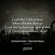 Diamond Heart Alan Walker Lyrics Diamond Heart