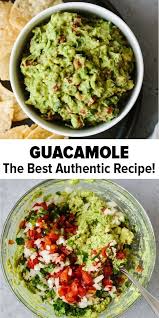 This Guacamole Recipe Is Simple To Make And Uses Fresh High Quality Ingredients It S Easy Authe Best Guacamole Recipe Authentic Recipes Mexican Food Recipes
