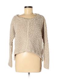Details About True Grit Women Ivory Pullover Sweater M