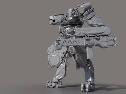 Battle Robot X02 3d Model Battle Robots Robot 3d 3d Model