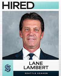 There's a new bench boss in the Emerald City! 🦑 Lane Lambert has been  named the head coach of the Seattle Kraken!