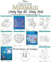Little mermaid wedding coloring pages. The Little Mermaid Coloring Pages And Activity Sheets Crazy Adventures In Parenting