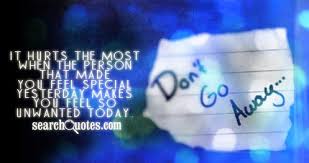 6 teenage love quotes for teens ]. You Make Me Feel Unwanted Quotes Quotations Sayings 2021