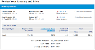 Malaysia airlines operates a frequent flyer program called enrich to reward regular travellers with the airline. Malaysia Airlines Enrich Program Review