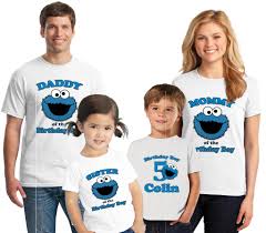 All orders are custom made and most ship worldwide within 24 hours. Cookie Monster Sesame Street Cookie Monster Birthday Shirt Etsy Family Birthday Shirts Cookie Monster Shirt Cookie Monster Birthday